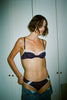 a model in the chloe underwire bra and sonja panty in calla