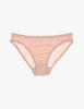 Nude panty with nude trim