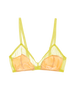 Yellow and peach Beatrice Bralette product