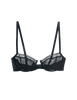 chloe underwire bra in black