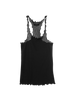 kinee tank in black