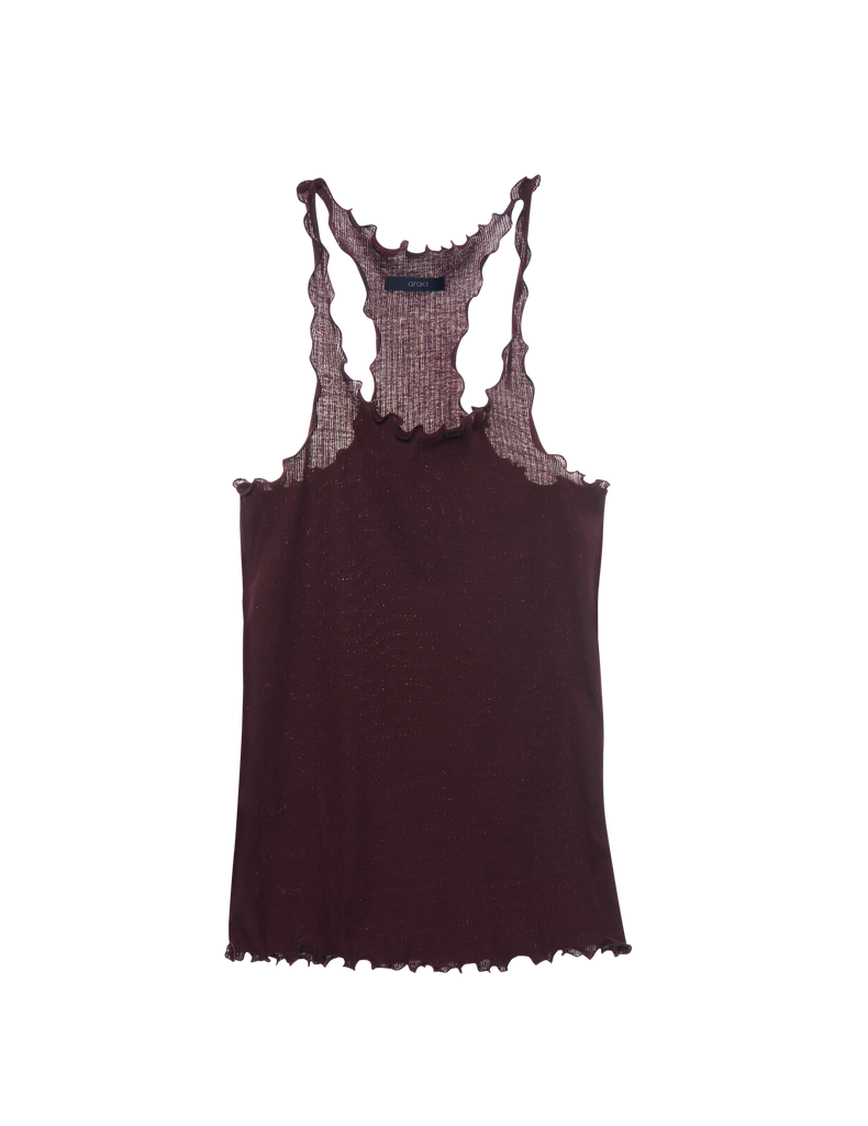 kinee tank in plum