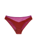 a flat image of the aaron panty in berry sangria