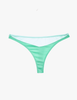 a flat lay image of the maya thong in sprout green