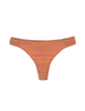 a flat lay image of the grier thong in cocoa brown