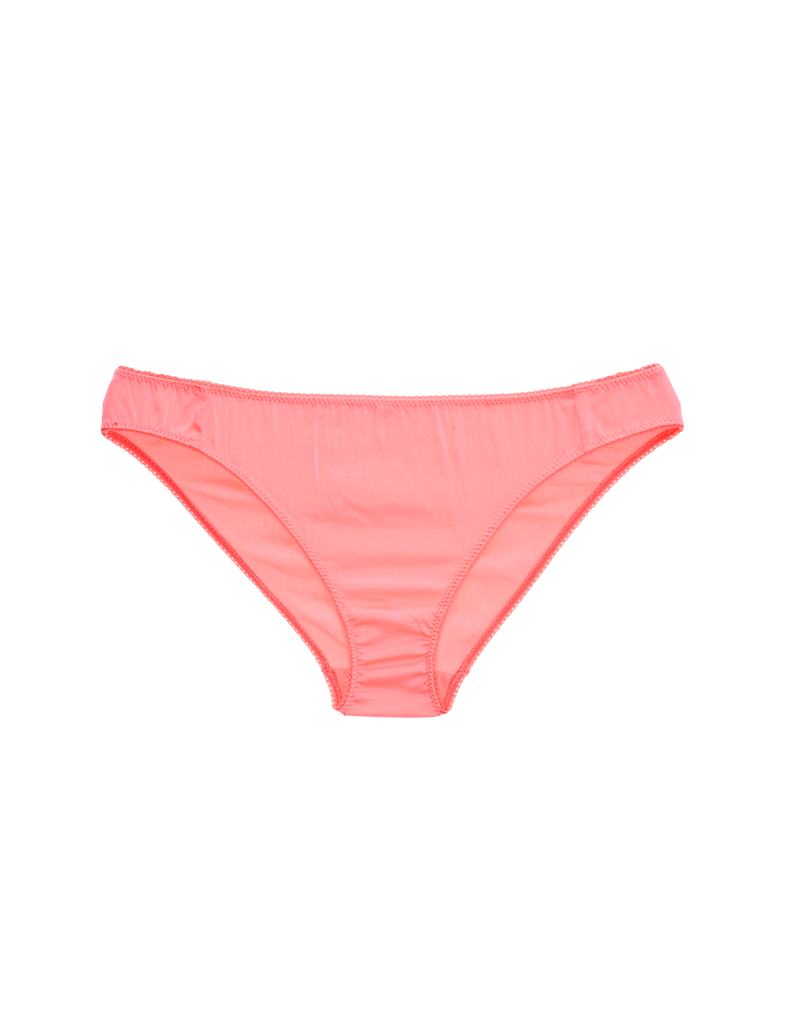 a flat lay image of the gwyneth panty in prima pink