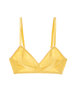 Yellow Antonia Cotton Bralette