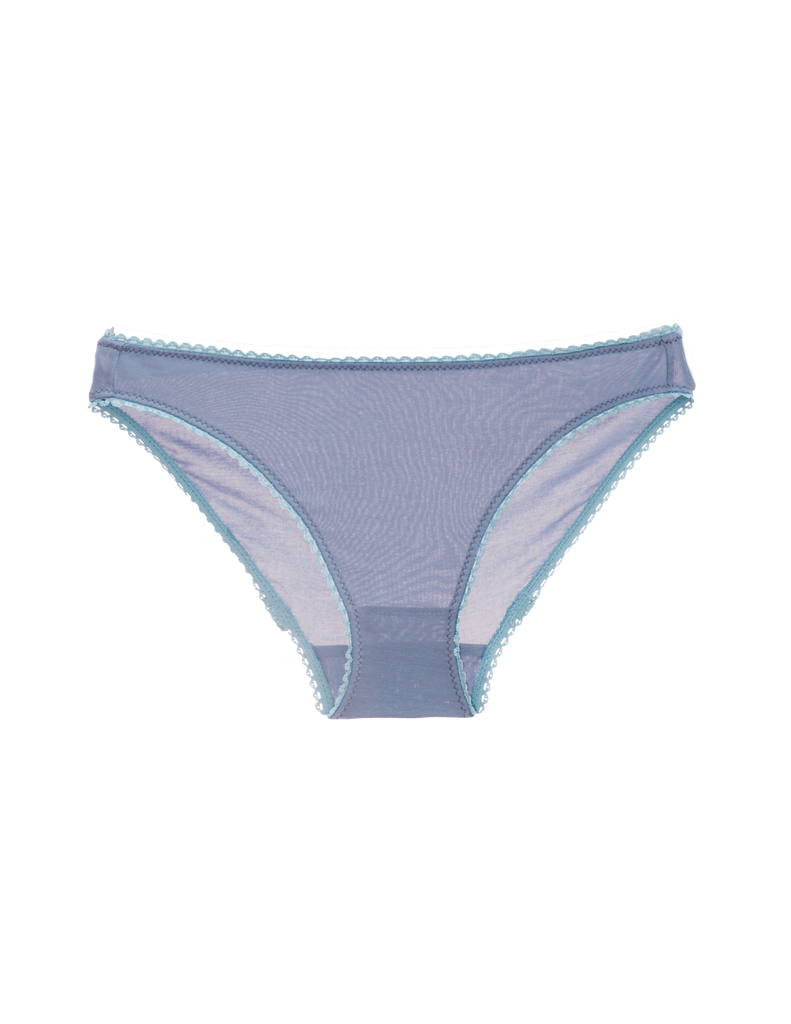 a flat lay image of the isabella panty in feather grey