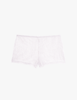 flat white lace Guinevere Short