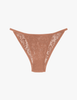 beige string panty