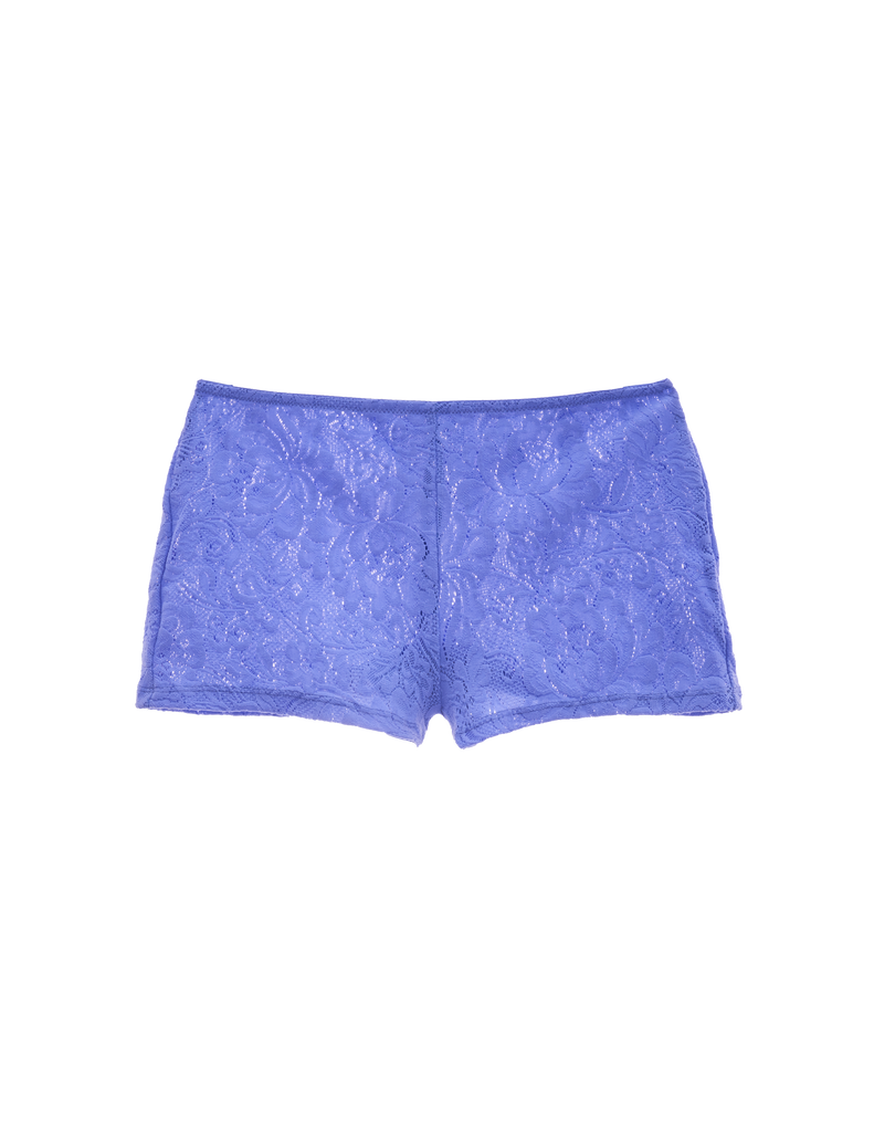 a flat image of guinevere shorts in serene blue