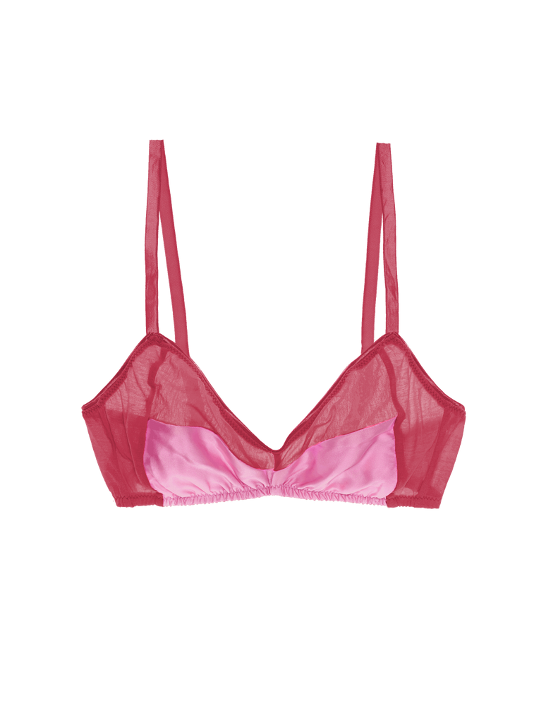 Pink Cotton Yanelis Bralette