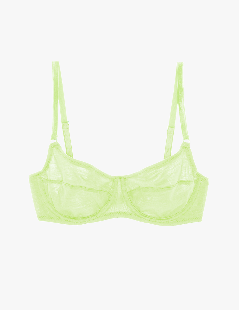 lime green bra