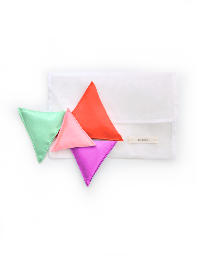 Multicolored Lavender Sleep Sachets with dust bag