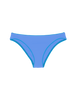 flat lay image of the leonora bikini bottom in iris blue